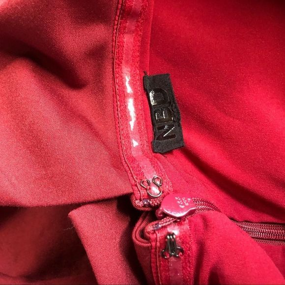 NBD x Revolve Maroon Off Shoulder Corah Gown - Picture 10 of 15